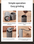 Brewn'it Grinder - Portable Manual Coffee Grinder for Travel / Home